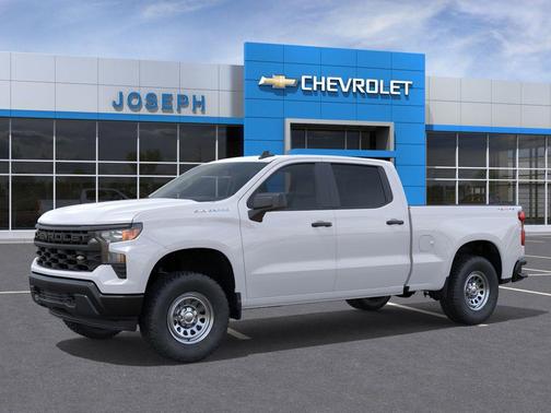 Summit White 2026 Chevrolet Silverado 1500 WT