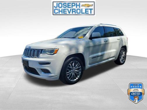 Bright White Clearcoat 2017 Jeep Grand Cherokee Summit