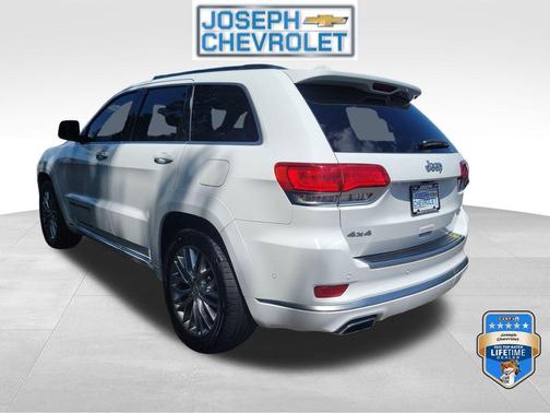 Bright White Clearcoat 2017 Jeep Grand Cherokee Summit