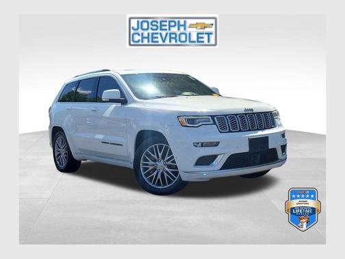 Bright White Clearcoat 2017 Jeep Grand Cherokee Summit