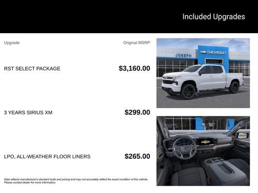 Summit White 2026 Chevrolet Silverado 1500 RST