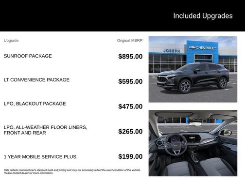 Mosaic Black Metallic 2026 Chevrolet Trax LT