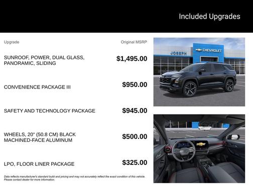 Mosaic Black Metallic 2026 Chevrolet Equinox FWD RS