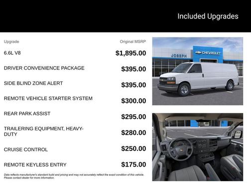 2025 Chevrolet Express 3500 RWD 3500 Extended Wheelbase WT