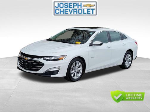 Summit White 2024 Chevrolet Malibu FWD 1LT