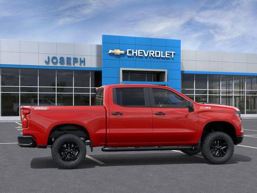 Red Hot 2026 Chevrolet Silverado 1500 Custom Trail Boss