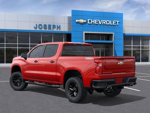 Red Hot 2026 Chevrolet Silverado 1500 Custom Trail Boss