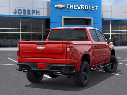 Red Hot 2026 Chevrolet Silverado 1500 Custom Trail Boss
