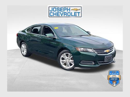 Rainforest Green Metallic 2015 Chevrolet Impala 2LT