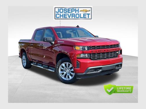 Cherry Red Tintcoat 2021 Chevrolet Silverado 1500 Custom