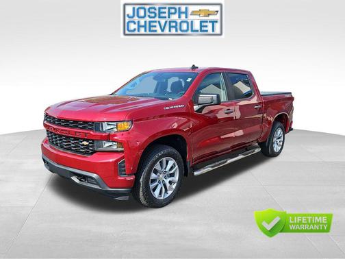 Cherry Red Tintcoat 2021 Chevrolet Silverado 1500 Custom