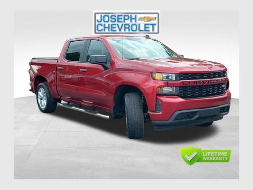 Cherry Red Tintcoat 2021 Chevrolet Silverado 1500 Custom