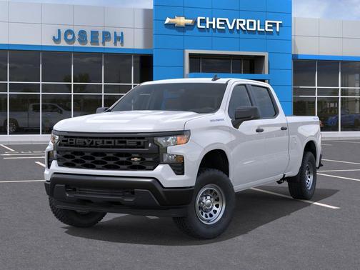 Summit White 2026 Chevrolet Silverado 1500 WT