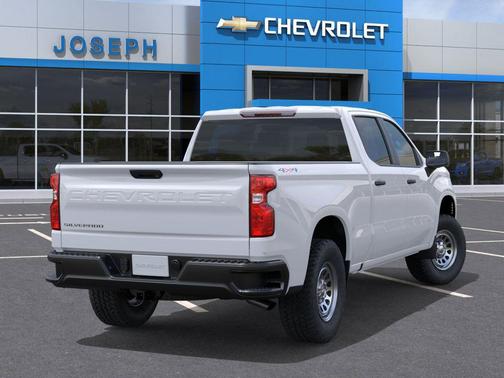 Summit White 2026 Chevrolet Silverado 1500 WT