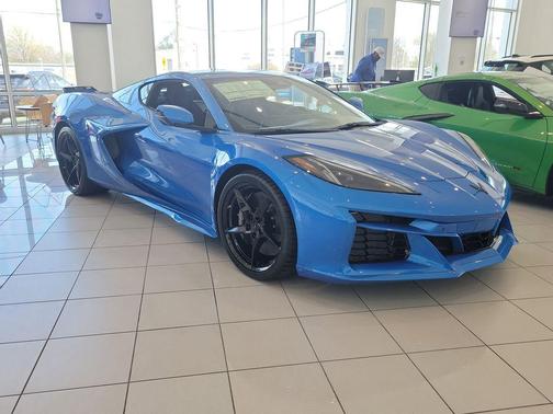 Riptide Blue Metallic 2026 Chevrolet Corvette E-Ray Coupe, 3LZ, RWD