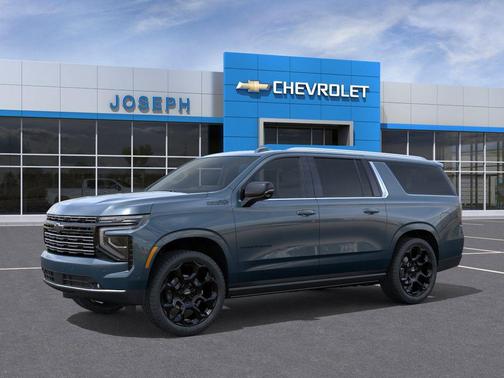 Lakeshore Blue Metallic 2026 Chevrolet Suburban High Country, 4WD