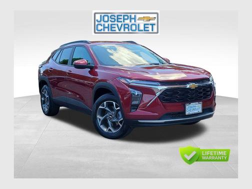 Crimson Metallic 2025 Chevrolet Trax LT