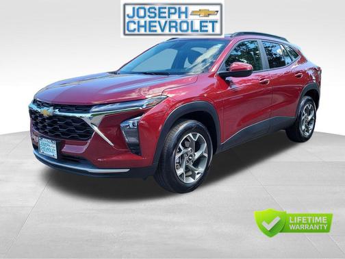 Crimson Metallic 2025 Chevrolet Trax LT