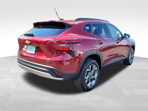Crimson Metallic 2025 Chevrolet Trax LT