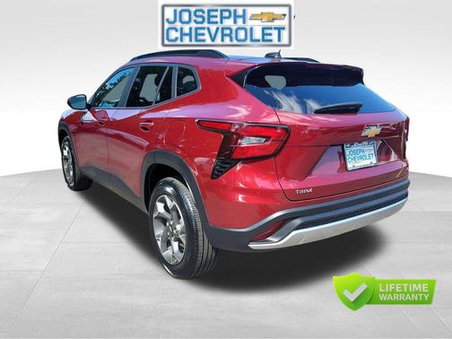 Crimson Metallic 2025 Chevrolet Trax LT