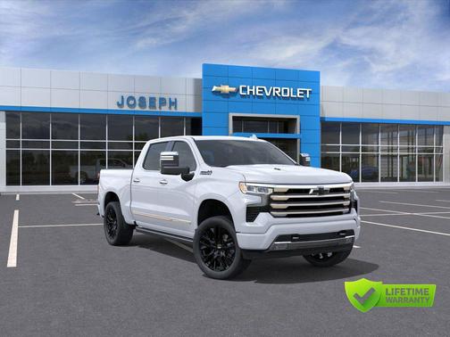 Polar White Tricoat 2026 Chevrolet Silverado 1500 High Country