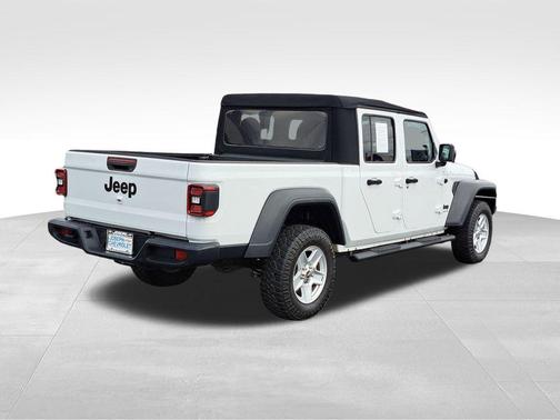 Bright White Clearcoat 2020 Jeep Gladiator Sport S