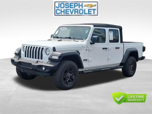 Bright White Clearcoat 2020 Jeep Gladiator Sport S