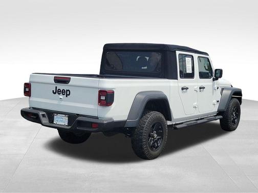 Bright White Clearcoat 2020 Jeep Gladiator Sport S