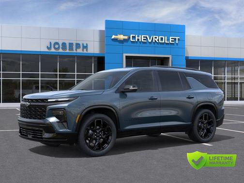 Lakeshore Blue Metallic 2026 Chevrolet Traverse RS