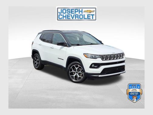 Bright White Clearcoat 2025 Jeep Compass Limited