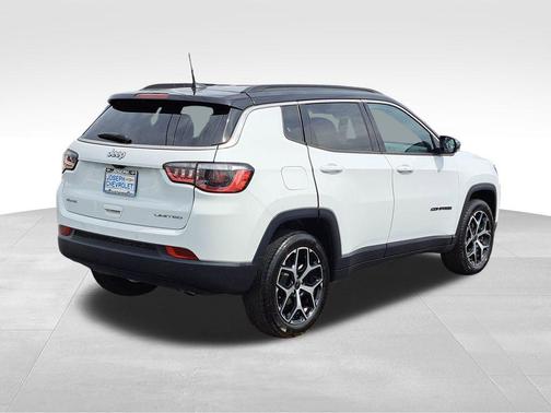 Bright White Clearcoat 2025 Jeep Compass Limited