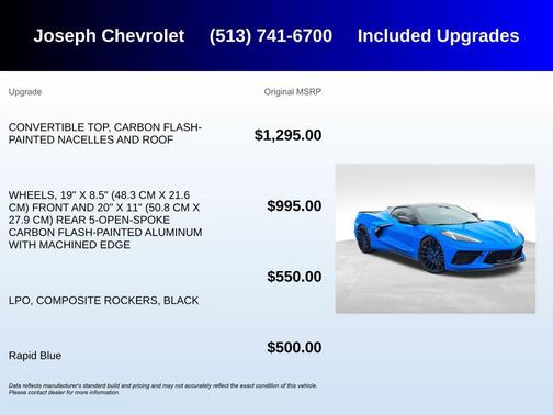 2021 Chevrolet Corvette Stingray w/1LT