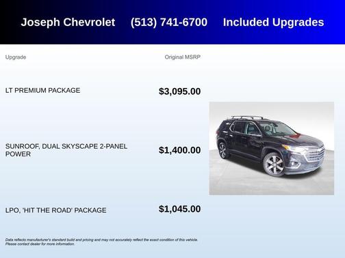 2021 Chevrolet Traverse LT Leather