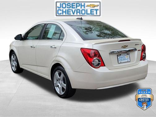 White Diamond Tricoat 2015 Chevrolet Sonic LTZ