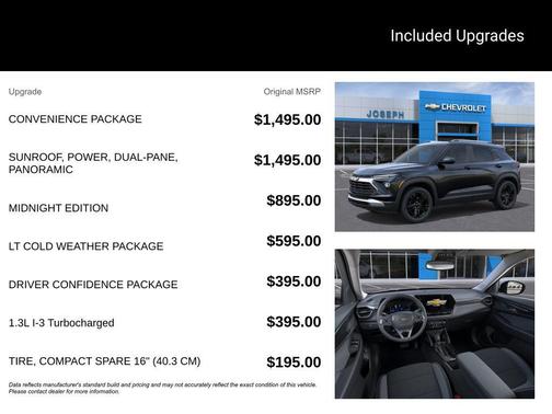 Mosaic Black Metallic 2026 Chevrolet Trailblazer LT