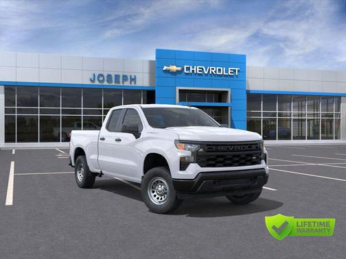 Summit White 2026 Chevrolet Silverado 1500 WT