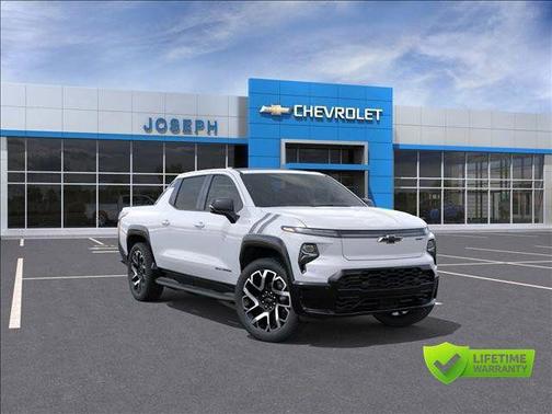 Summit White 2025 Chevrolet Silverado EV RST