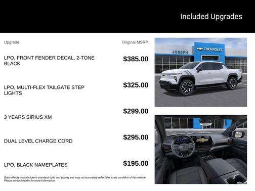 Summit White 2025 Chevrolet Silverado EV RST