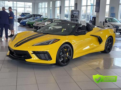 Competition Yellow Tintcoat Metallic 2026 Chevrolet Corvette Stingray w/1LT