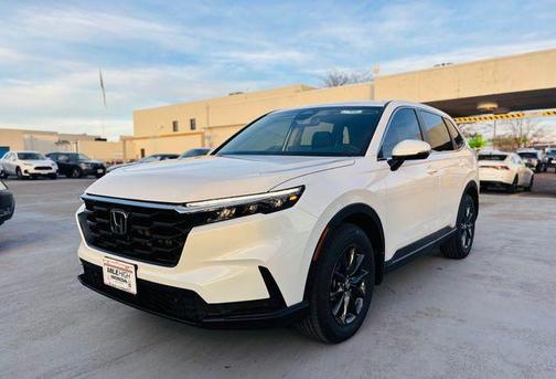 Platinum White Pearl 2026 Honda CR-V EX-L