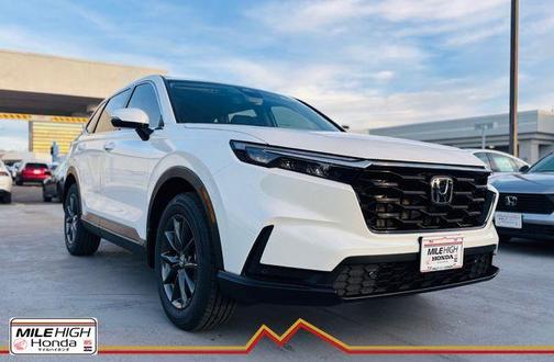 Platinum White Pearl 2026 Honda CR-V EX-L
