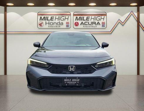 Meteorite Gray Metallic 2026 Honda Civic Sport