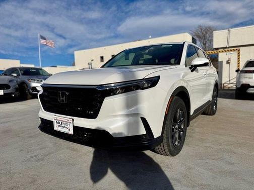 Platinum White Pearl 2026 Honda CR-V EX-L