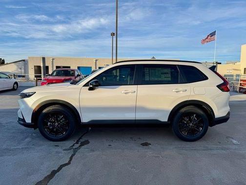 White Pearl 2026 Honda CR-V Hybrid Sport-L
