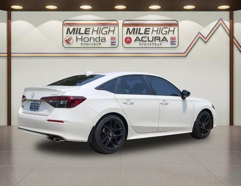 White Pearl 2026 Honda Civic Sport