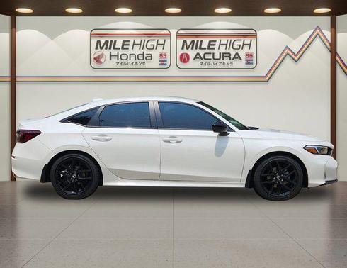 White Pearl 2026 Honda Civic Sport