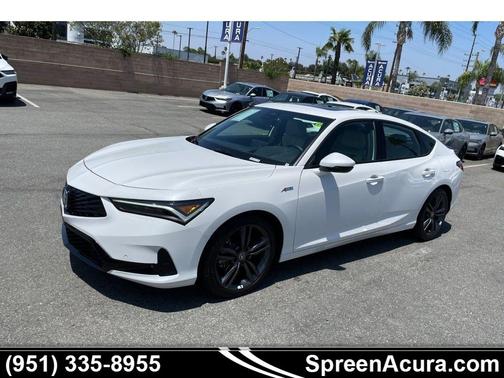 Platinum White Pearl 2025 Acura Integra