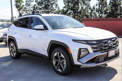Creamy White Pearl 2026 Hyundai TUCSON Hybrid SEL