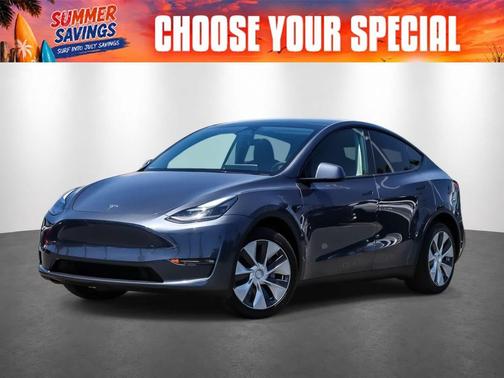 Gray 2023 Tesla Model Y Long Range Dual Motor All-Wheel Drive