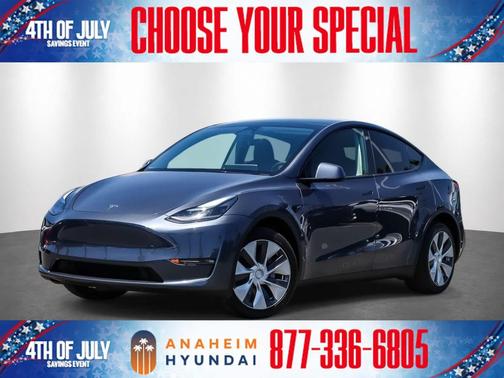 Gray 2023 Tesla Model Y Long Range Dual Motor All-Wheel Drive